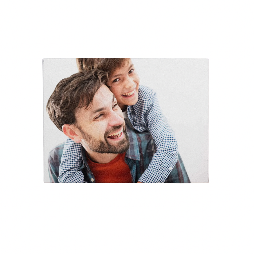 QUADRO DI TELA PRSONALIZZATO CON FOTO E DEDICA