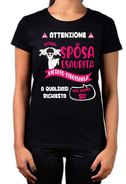 T-shirt SPOSA ESAURITA