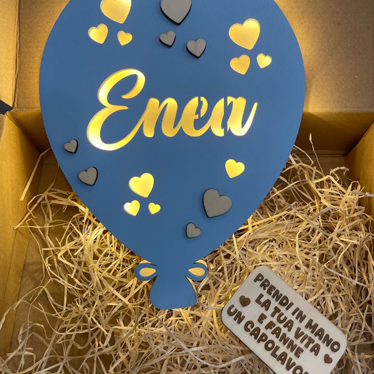 PALLONCINO PERSONALIZZATO CON NOME DEDIC E PERSONAGGIO