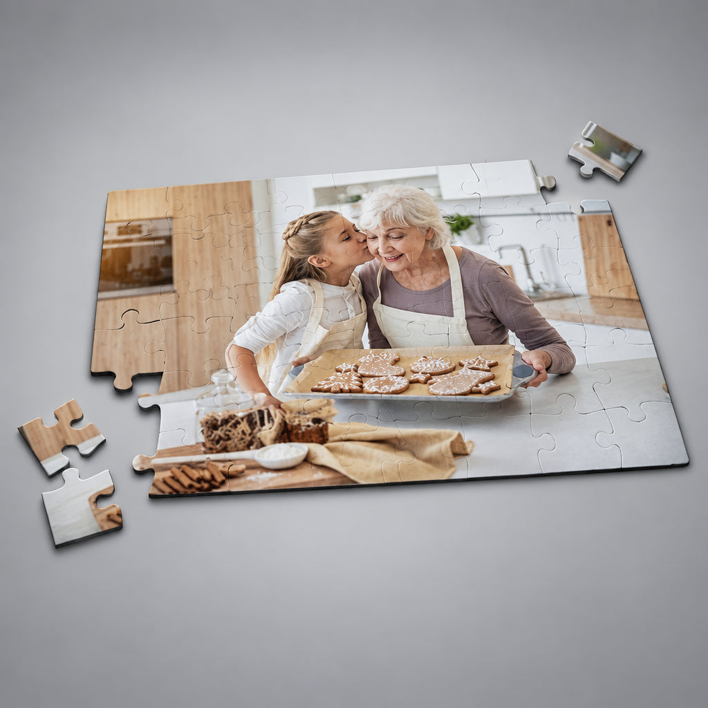 PUZZLE PERSONALIZZATO CON FOTO E DEDICA