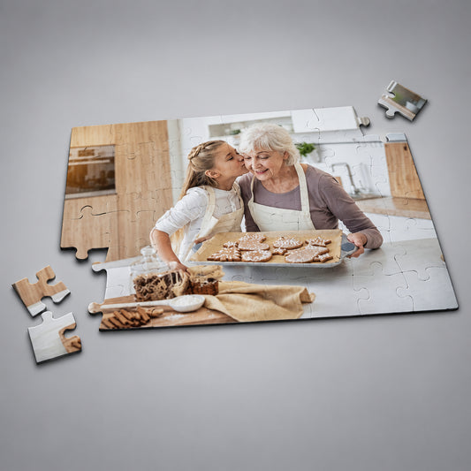 PUZZLE PERSONALIZZATO CON FOTO E DEDICA