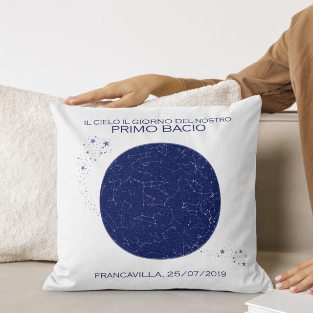 Cuscino “Mappa delle stelle”