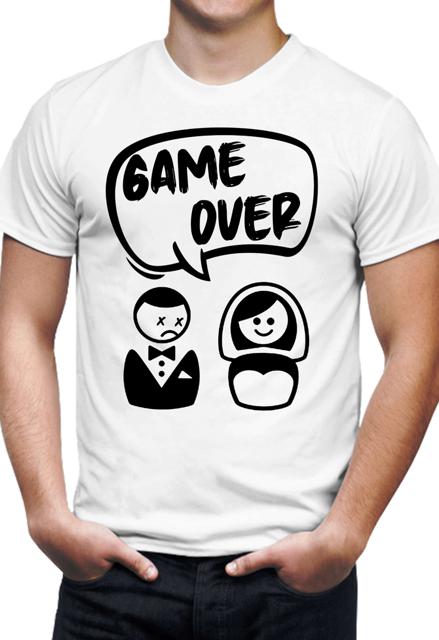 T-shirt GAME OVER UOMO