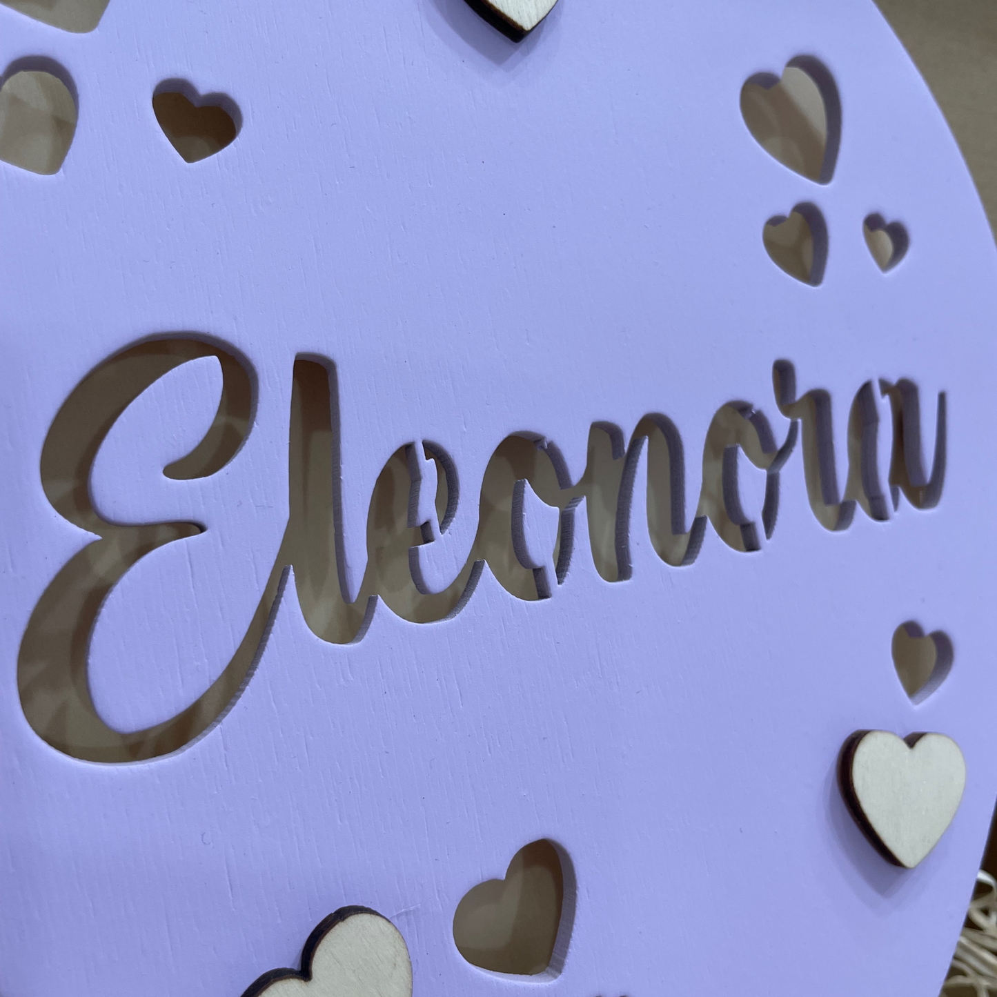 LAMPADE PALLONCINO IN LEGNO PERSONALIZZATE CON NOME PERSONAGGIO E DEDICA