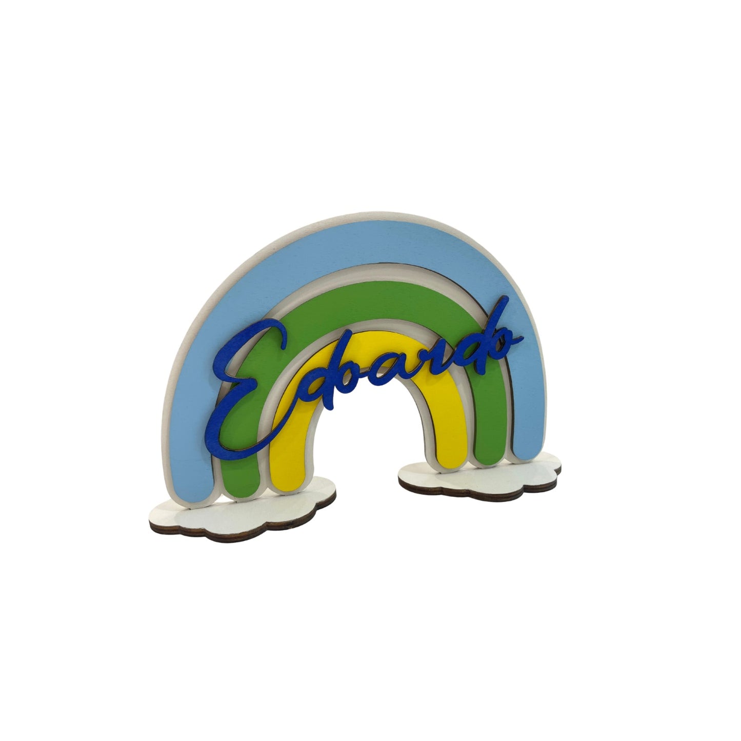 ARCOBALENO IN LEGNO PERSONALIZZATO CON NOME