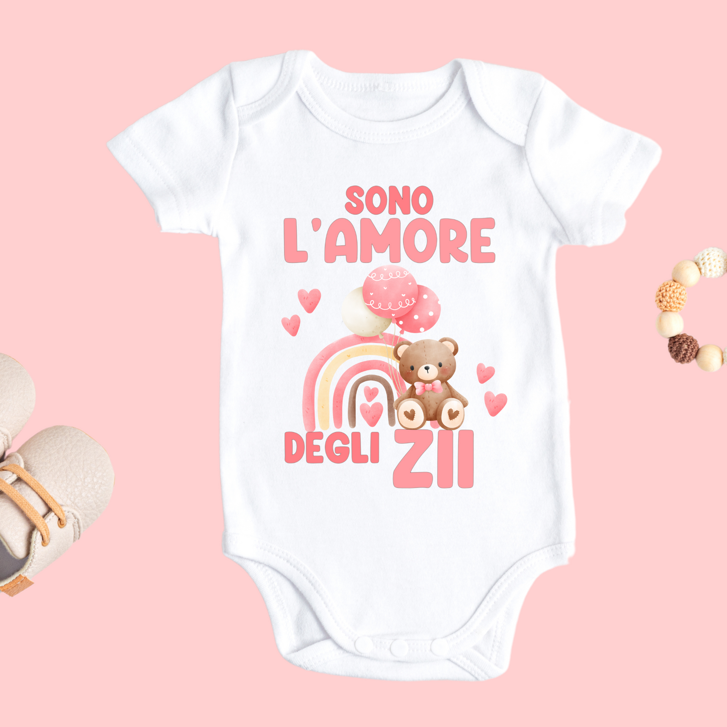 BODY NEONATO PERSONALIZZATO CON DEDICA