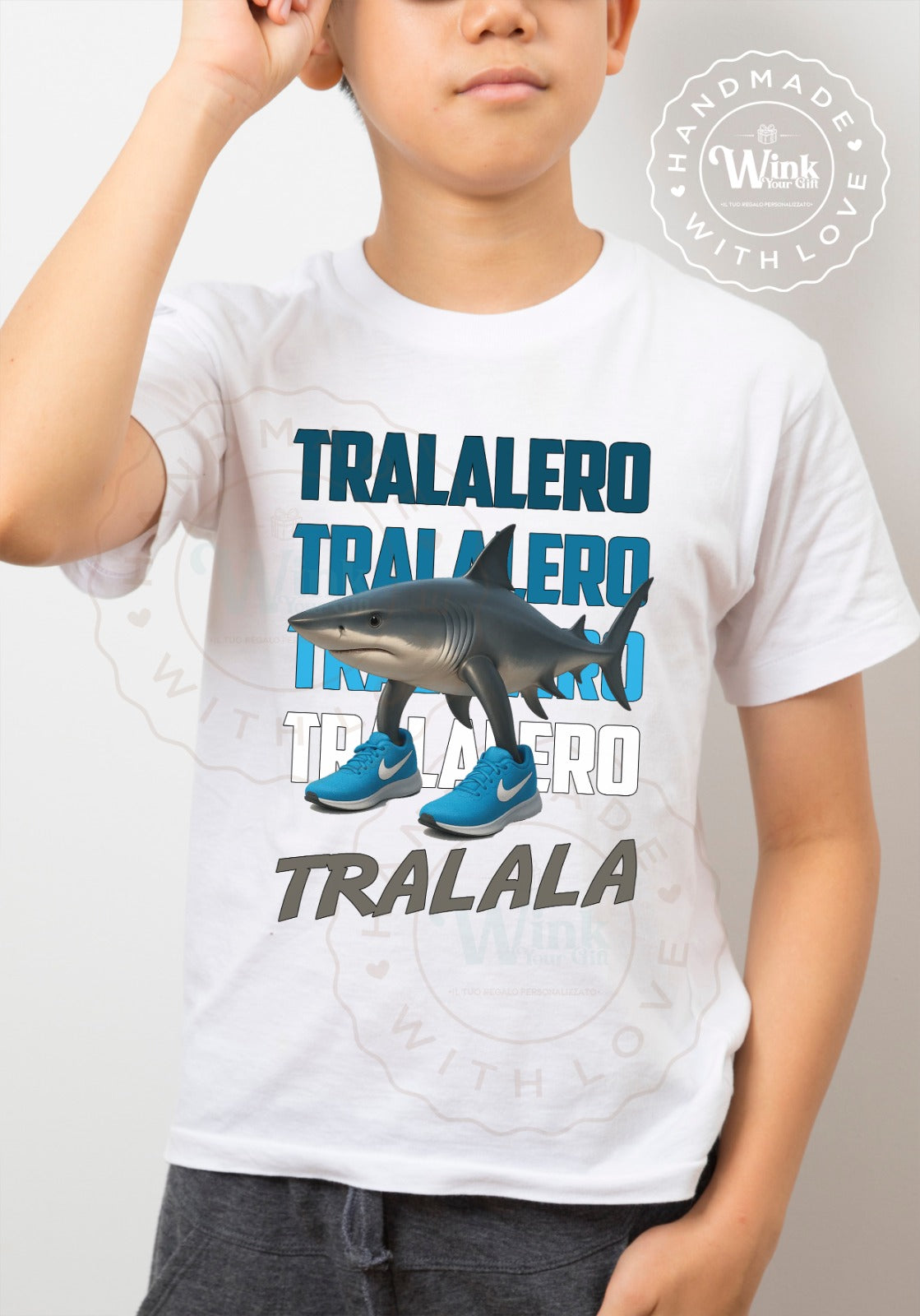 Brainrot tralalero tralala maglietta