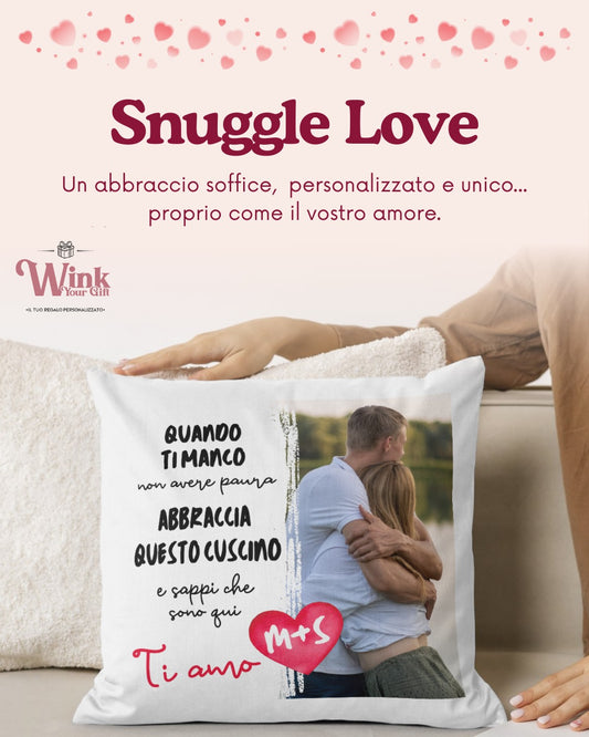 Cuscino quadrato amore 2026