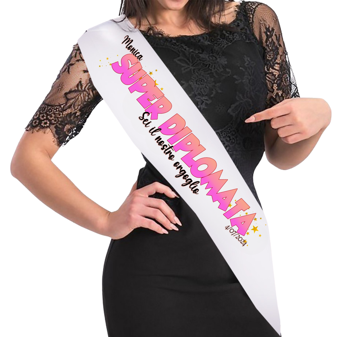 FASCIA REGALO PERSONALIZZATA DIPLOMA