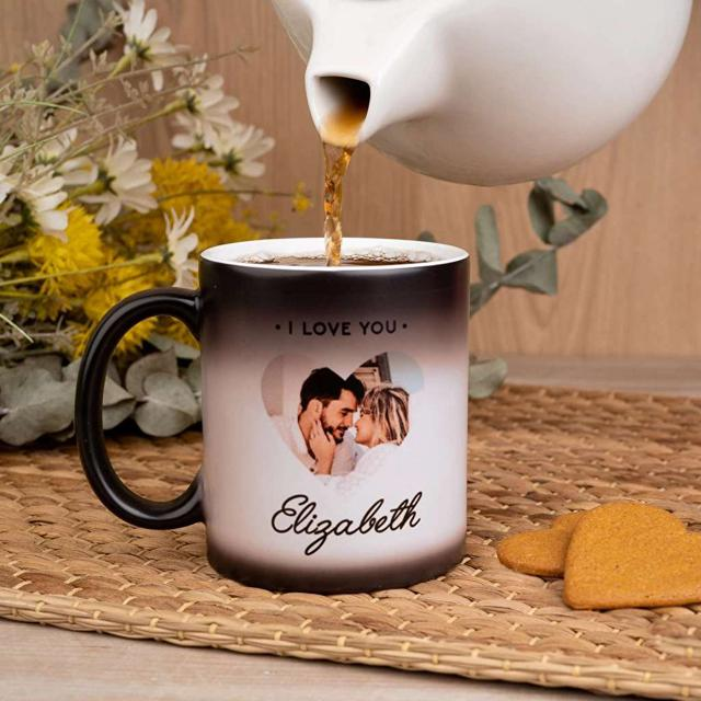 TAZZA CERAMICA PERSONALIZZATA CON IMMAGINE E DEDICA