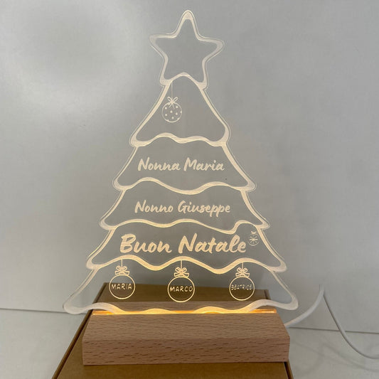 LAMPADA PLEXIGLASS NATALE 1