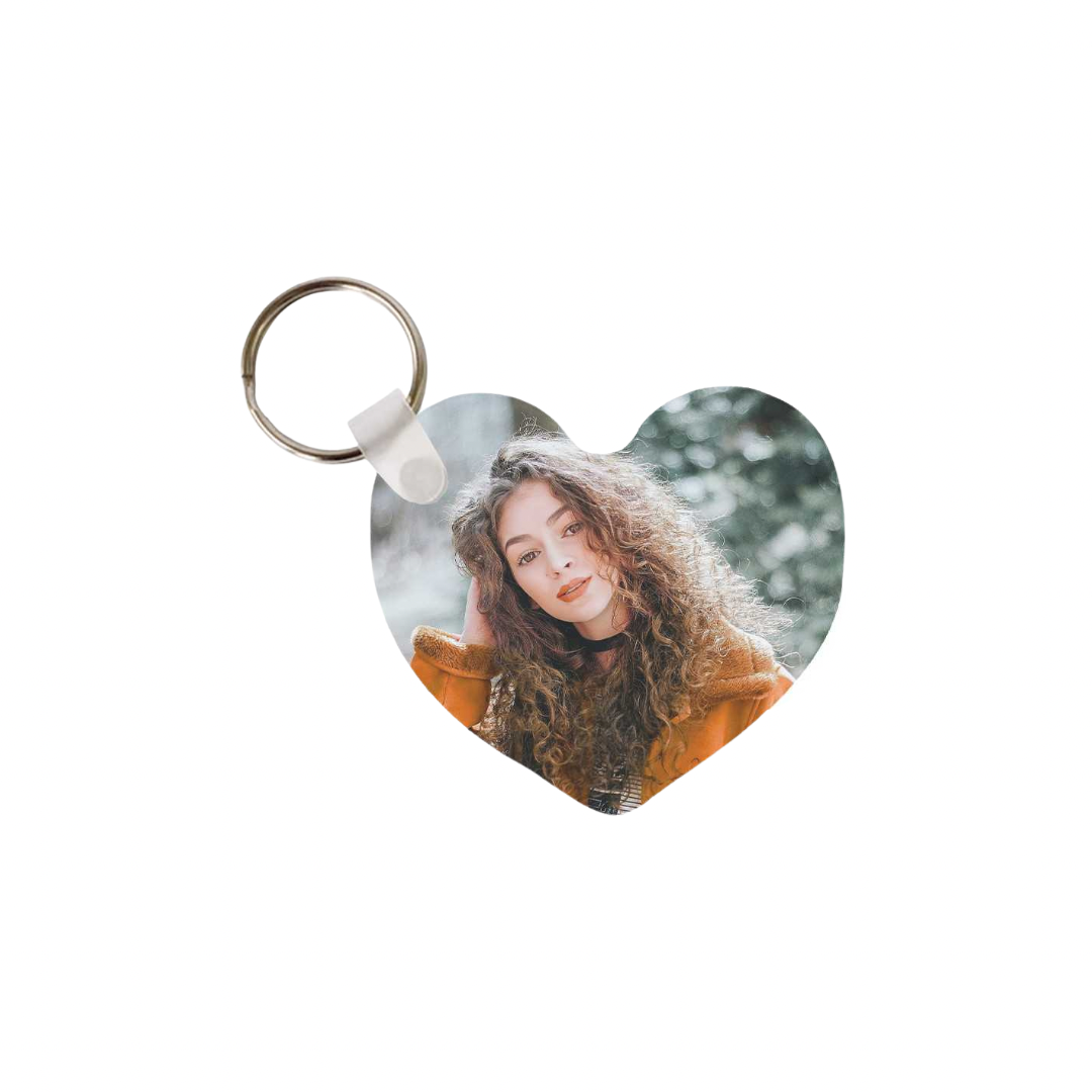 PORTACHIAVI CUORE PERSONALIZATO CON FOTO