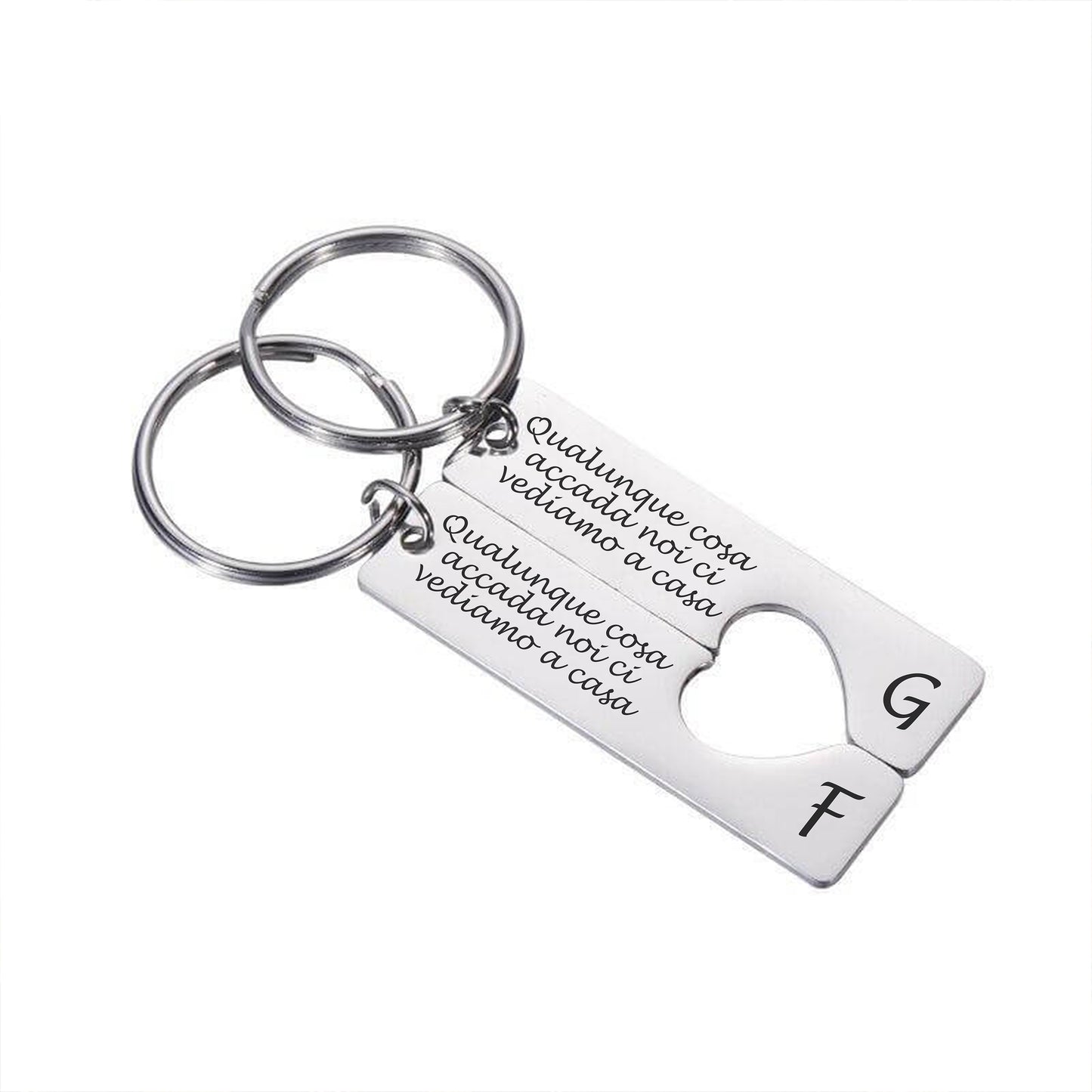 PORTACHIAVI IN ACCIAIO PERSONALIZZATO