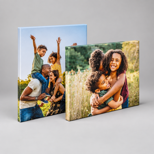 QUADRO DI TELA PRSONALIZZATO CON FOTO E DEDICA