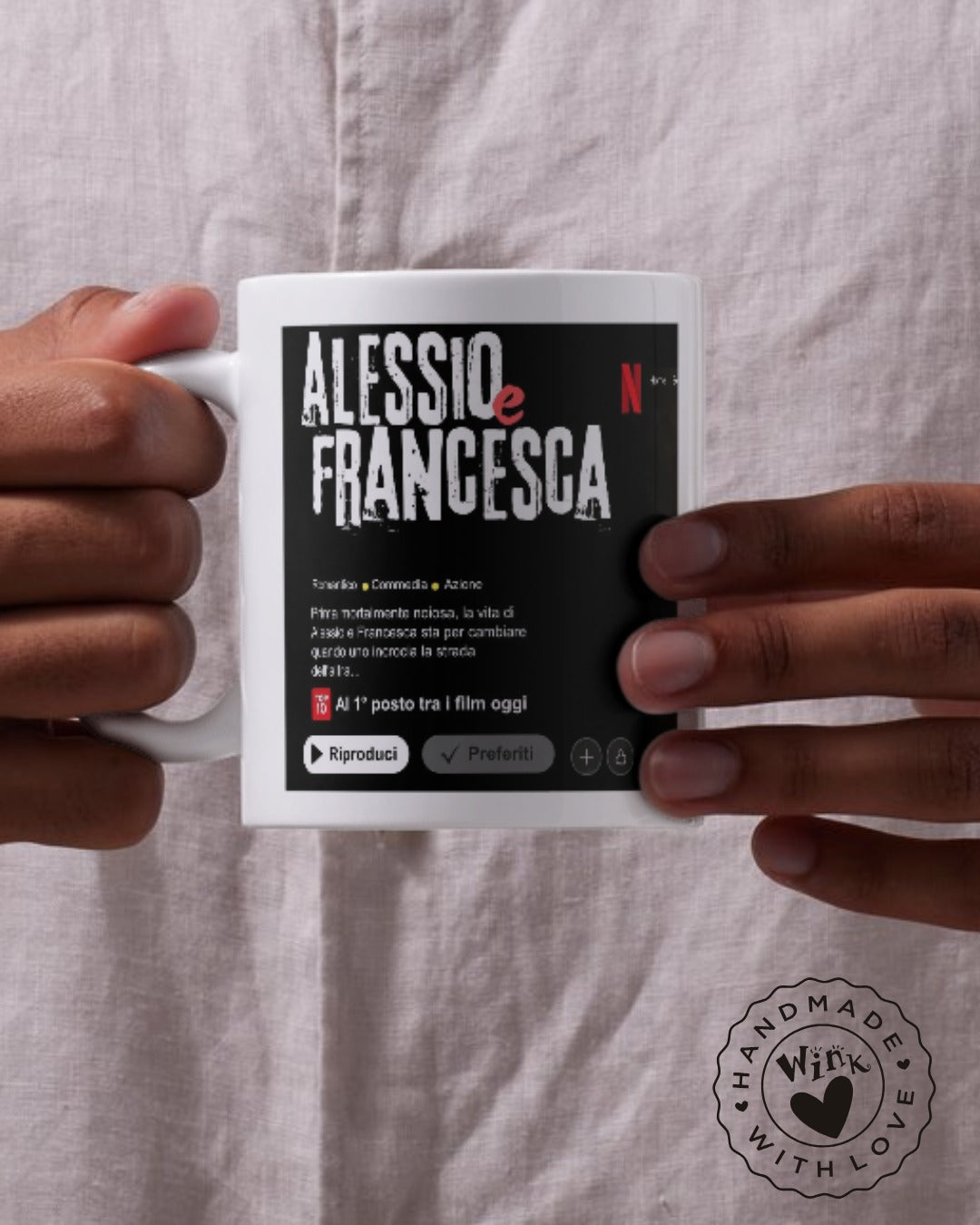 NETFLIX Tazza in ceramica
