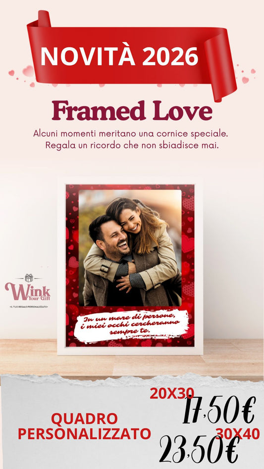 Quadro Framed Love