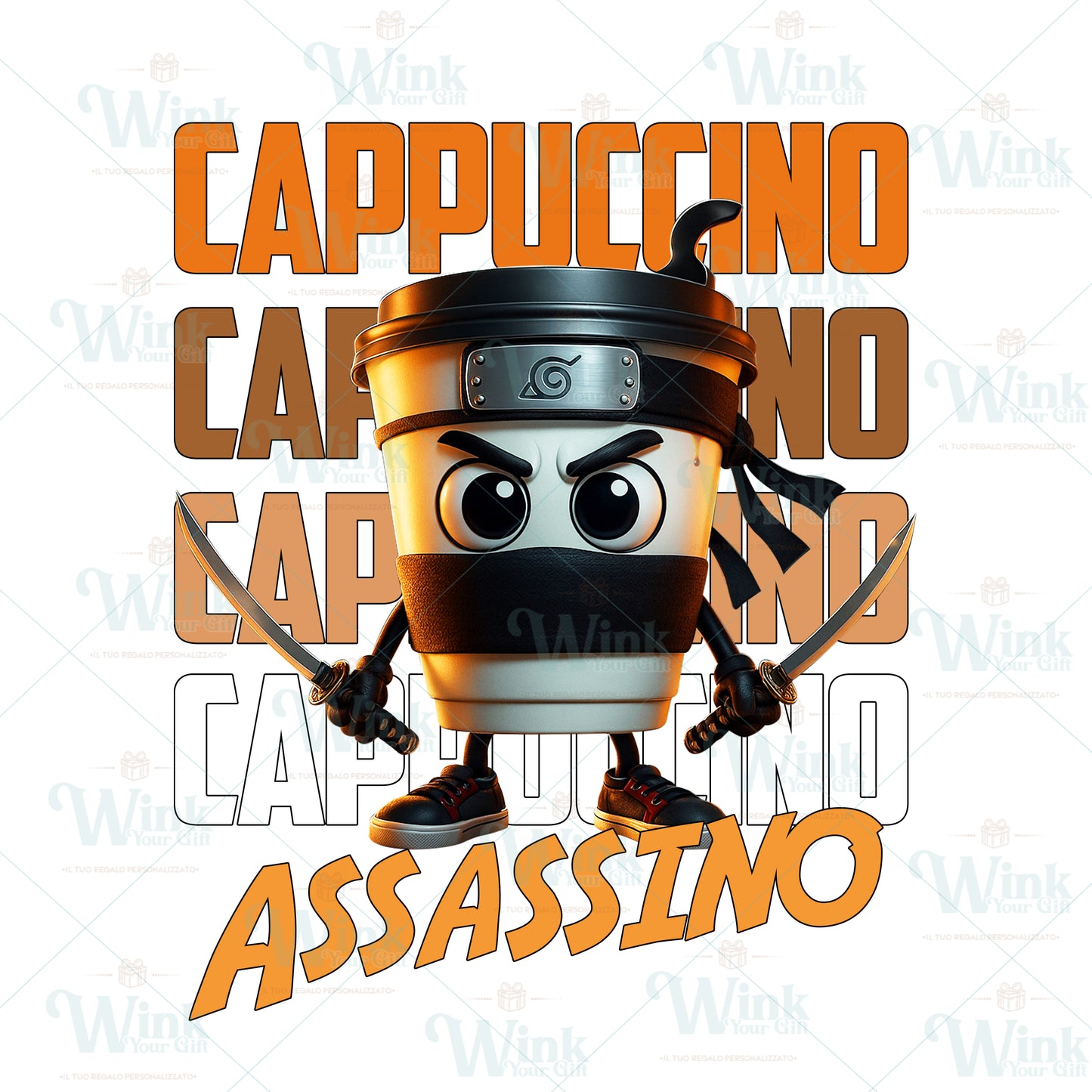 cappuccino_assassino KIT SCUOLA PORTAMERENDA BAVETTA TOVAGLIETTA BRAINROT