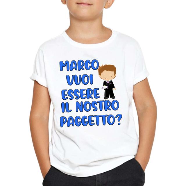 T shirt Bimbo Paggetto