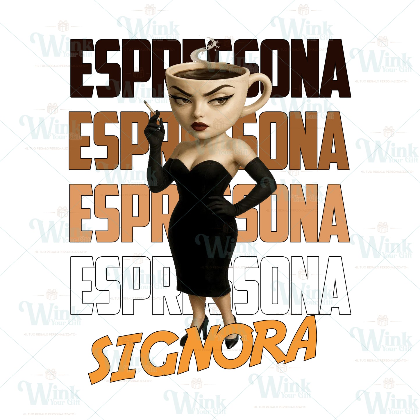 espressona_signorA KIT SCUOLA PORTAMERENDA BAVETTA TOVAGLIETTA BRAINROT