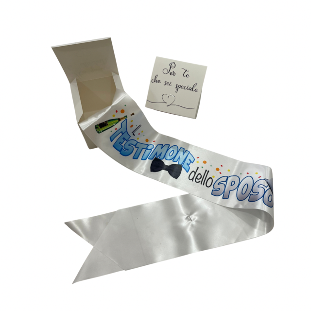 Fascia testimone testimone uomo