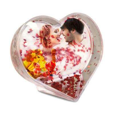 Portafoto cuore con cuoricini