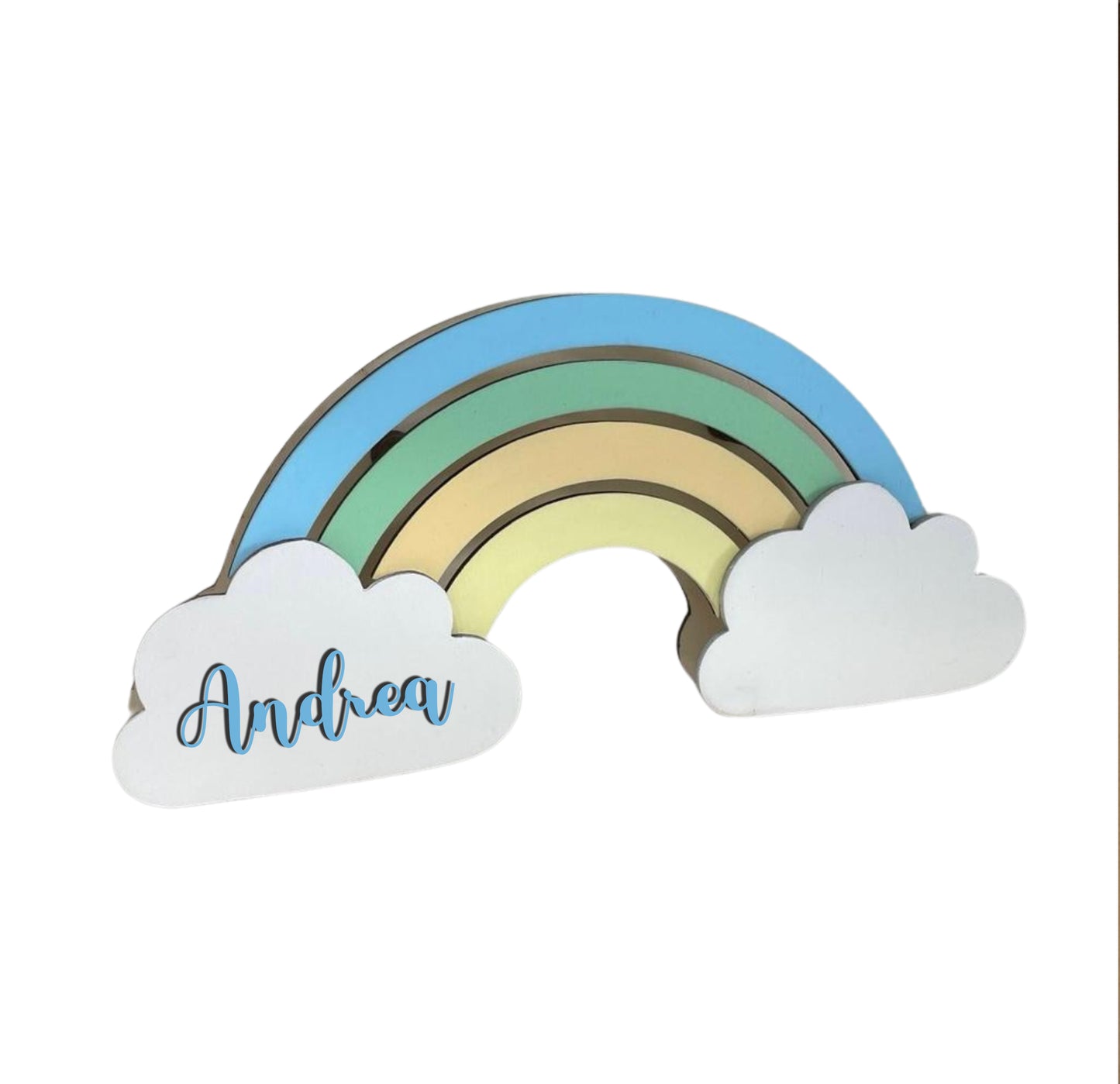 ARCOBALENO PICCOLO Lampada in legno