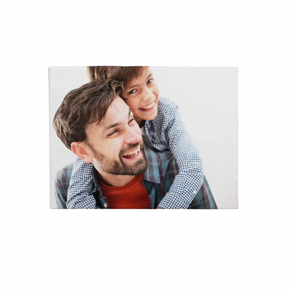 QUADRO DI TELA PRSONALIZZATO CON FOTO E DEDICA