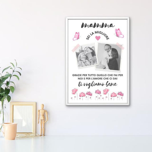 QUADRO PERSONALIZZAO PER MAMMA