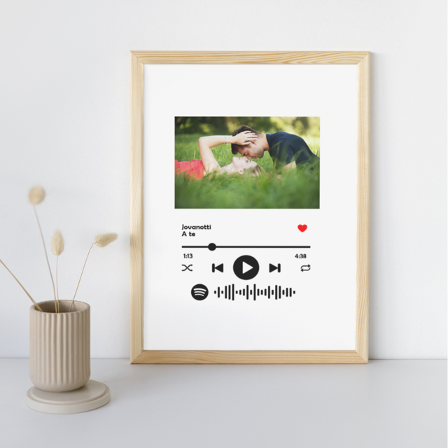 Quadretto personalizzato Spotify