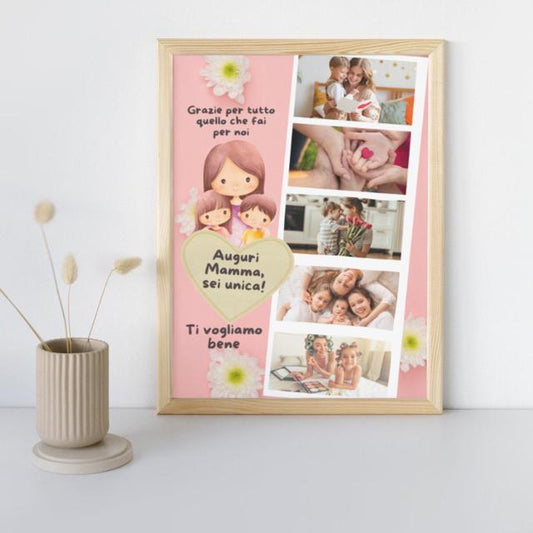 QUADRO PERSONALIZZAO PER MAMMA