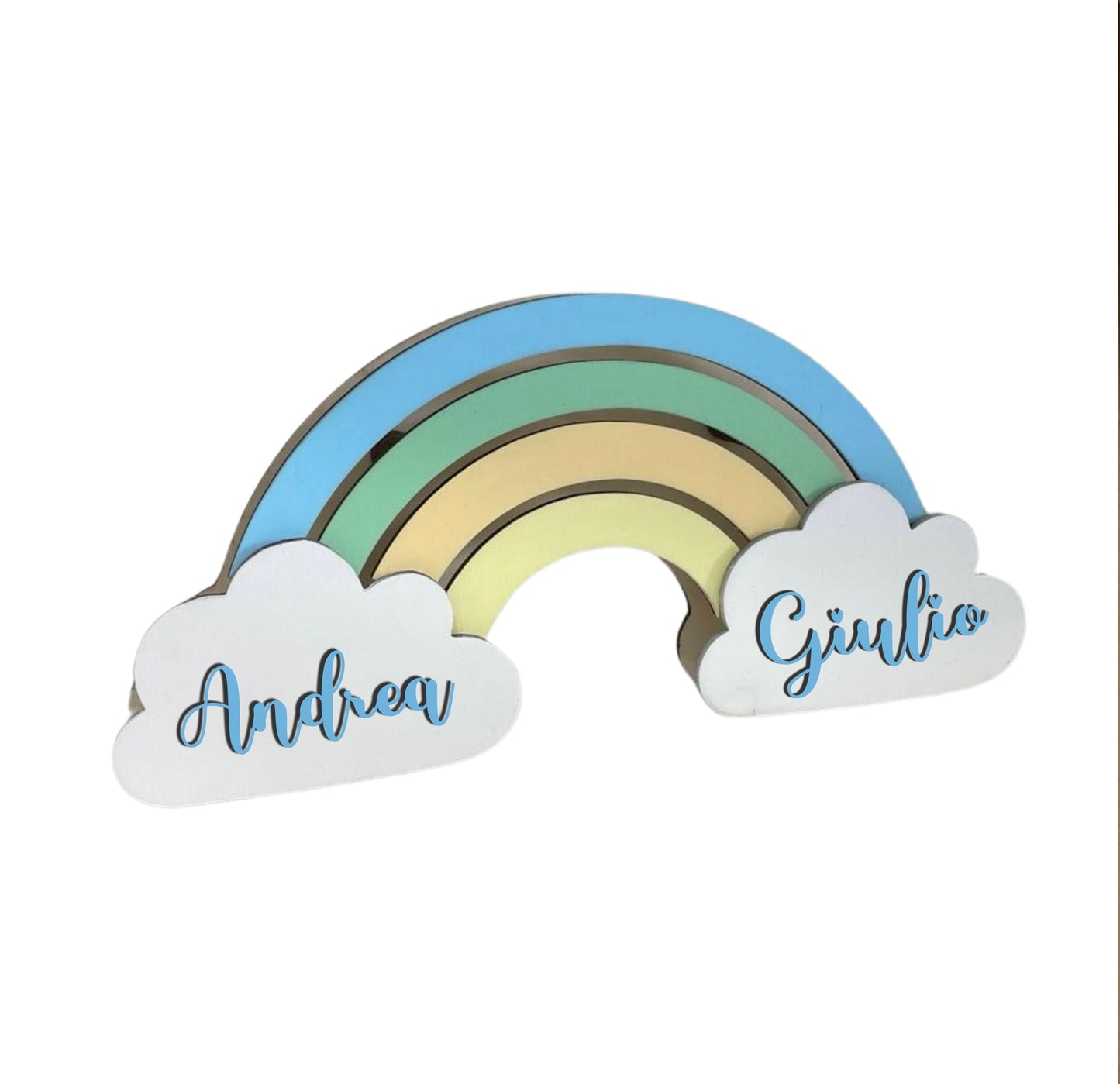 ARCOBALENO PICCOLO Lampada in legno