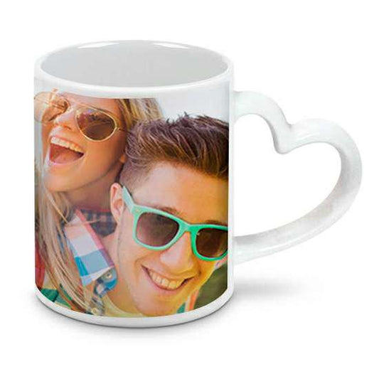 Tazza manico cuore.