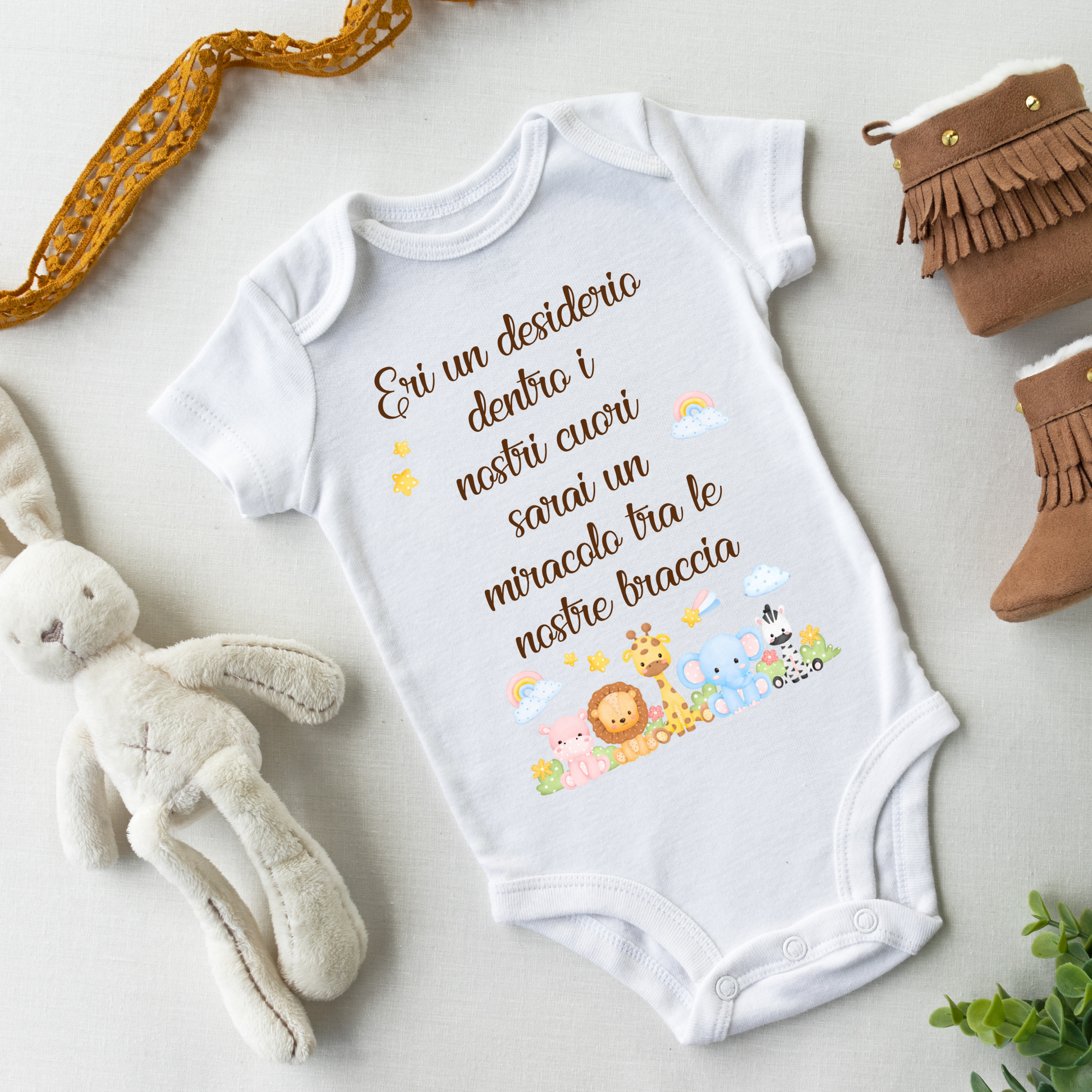 BODY PERSONALIZZATA CON NOME E DEDICA 