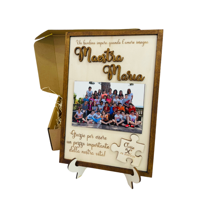Quadro puzzle con foto