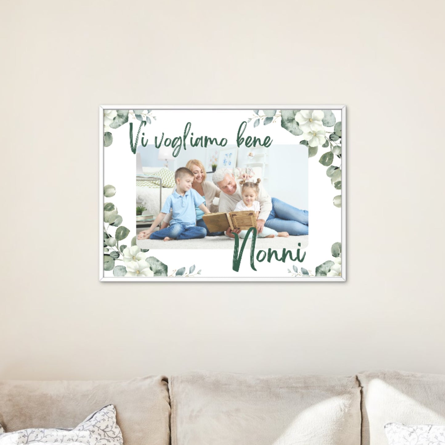 Quadro NONNI vi vogliamo bene