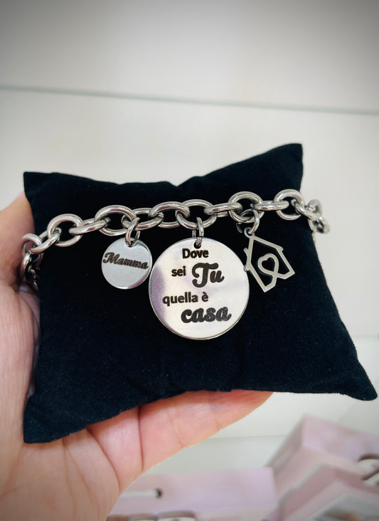 Bracciale catena “Casa”