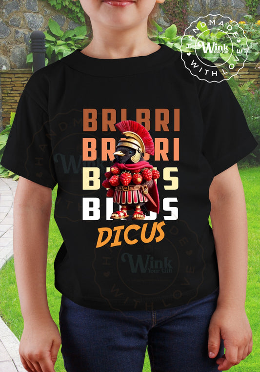 BRIBRI DICUS - T-SHIRT BIMBO/BIMBA -  Meme Italian Brainrot