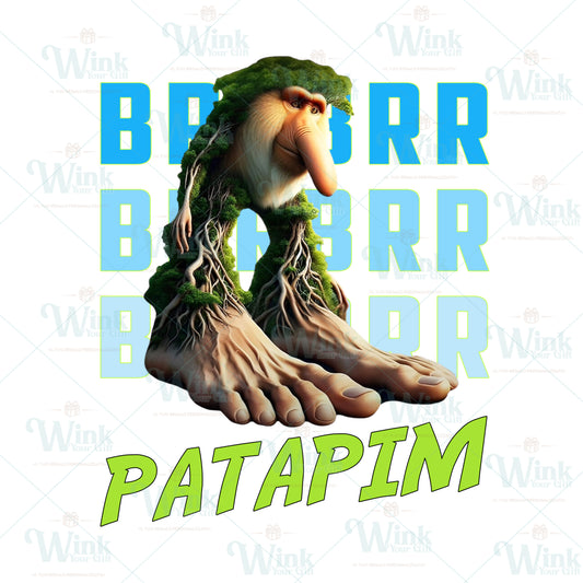 BRR_BRR  KIT SCUOLA PORTAMERENDA BAVETTA TOVAGLIETTA BRAINROT