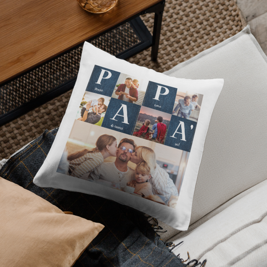 CUSCINO PERSONALIZZATO FESTA DEL PAPà