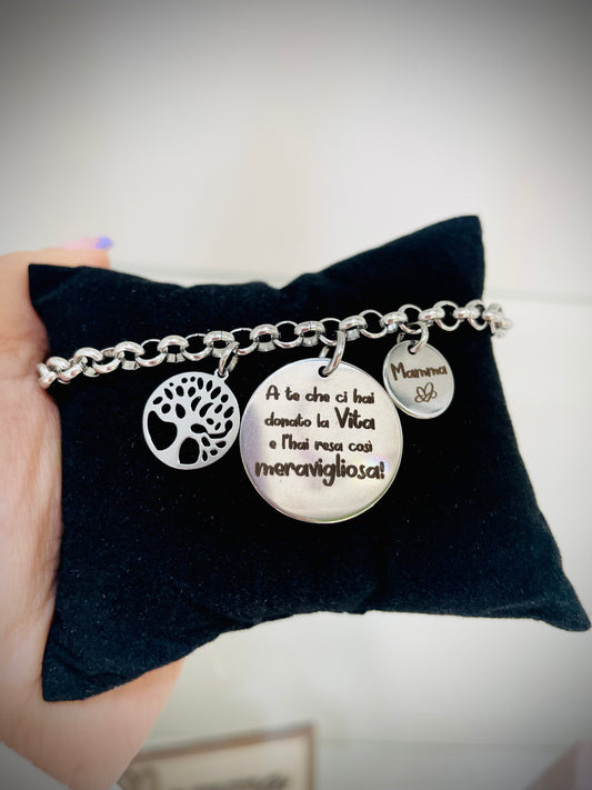 Bracciale catena “Vita”