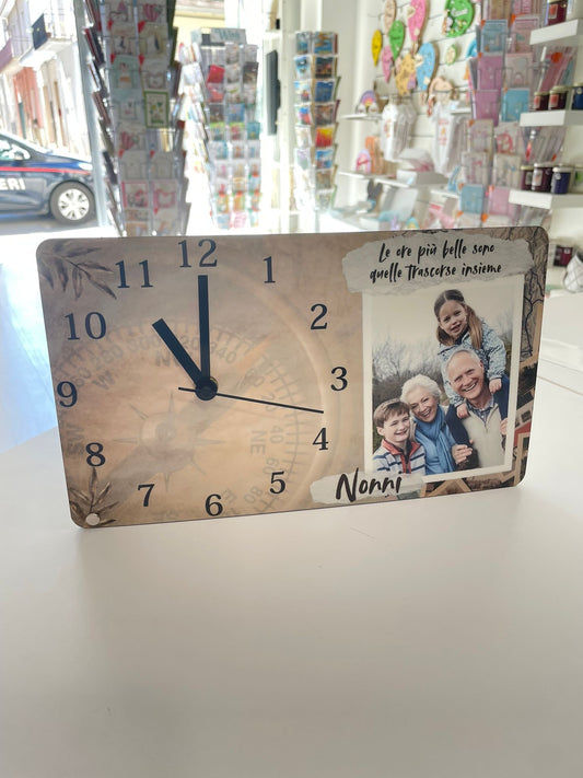 Nonni Orologio da tavolo personalizzato