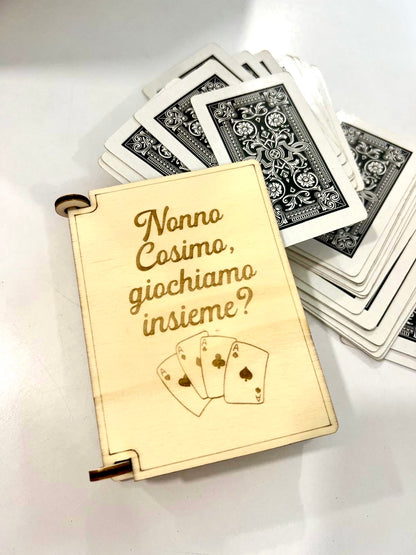 Cofanetto porta carte