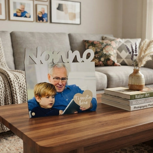 quadretto nonno con piedino