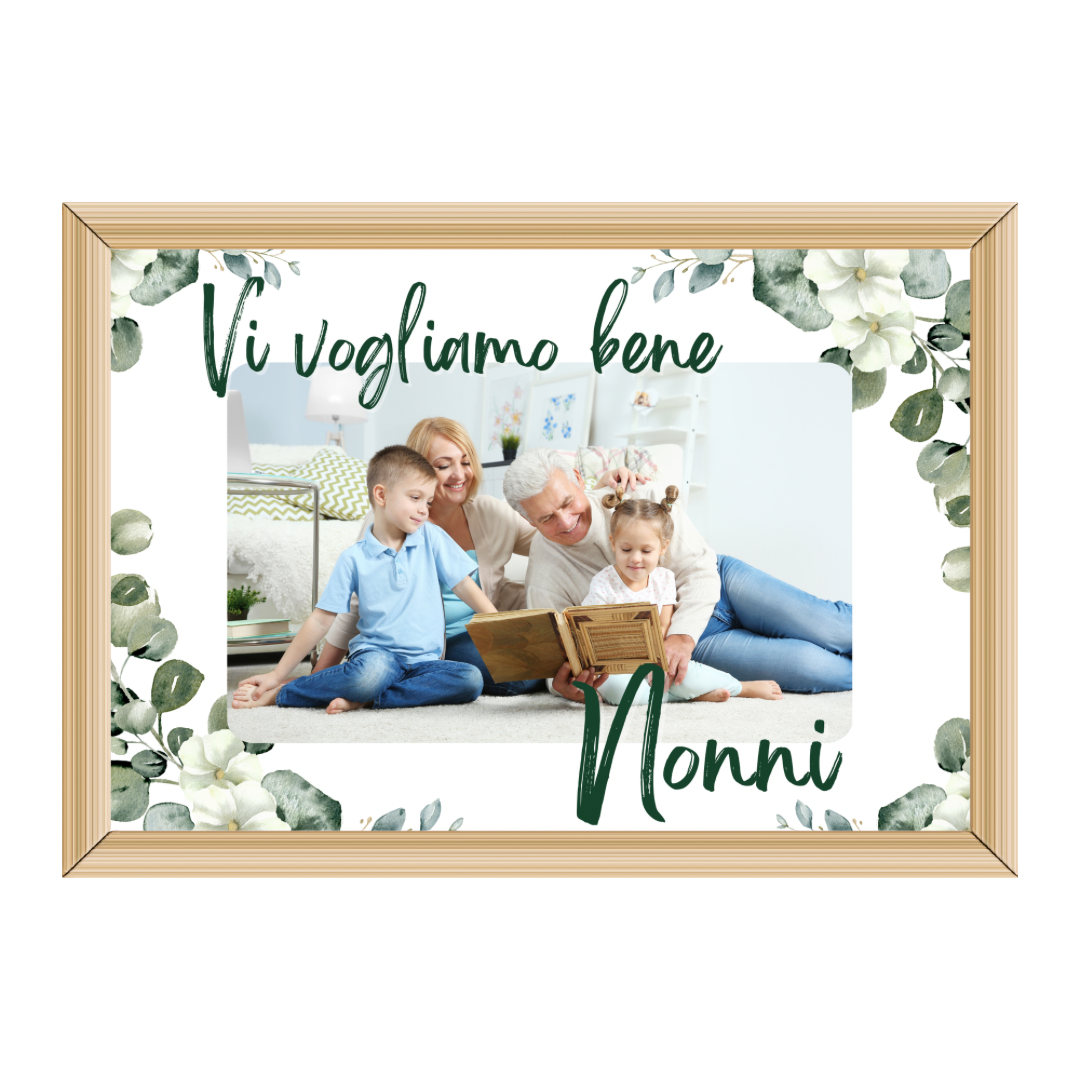 Quadro NONNI vi vogliamo bene