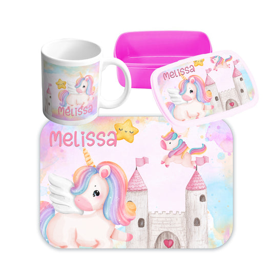KIT_SCUOLA_PORTAMERENDA TOVAGLIETA TAZZA _PERSONALIZZATI_CON_NOME