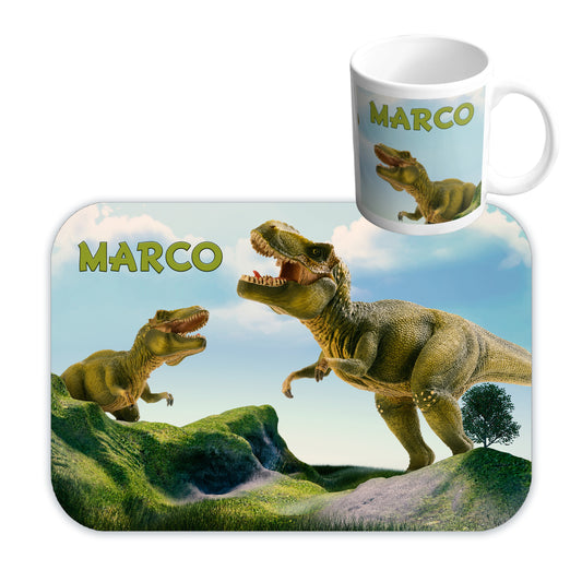 KIT SCUOLA TOVAGLETTA  TAZZA PERSONALIZZATI CON NOME 
