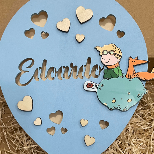 PALLONCINO PERSONALIZZATO CON NOME DEDICA E PERSONAGGIO 
