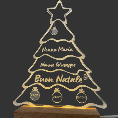 LAMPADA PLEXIGLASS NATALE