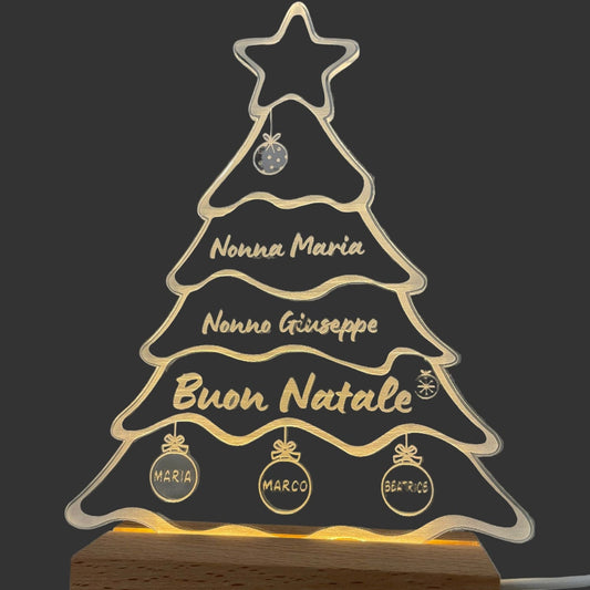 LAMPADA PLEXIGLASS NATALE