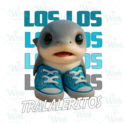 LOS_TRALALERITOS KIT SCUOLA PORTAMERENDA BAVETTA TOVAGLIETTA BRAINROT